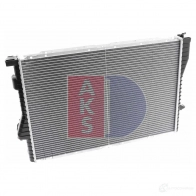 Радиатор охлаждения двигателя AKS DASIS 866536 R58 PE 4044455171560 050930n - Изображение 8