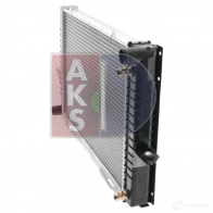 Радиатор охлаждения двигателя AKS DASIS 872078 D 9ES4 220530n 4044455188285 - Изображение 4