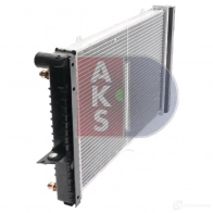 Радиатор охлаждения двигателя AKS DASIS 872078 D 9ES4 220530n 4044455188285 - Изображение 6