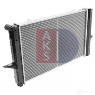 Радиатор охлаждения двигателя AKS DASIS 872078 D 9ES4 220530n 4044455188285 - Изображение 7