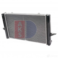 Радиатор охлаждения двигателя AKS DASIS 872078 D 9ES4 220530n 4044455188285 - Изображение 10