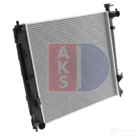 Радиатор охлаждения двигателя AKS DASIS 7JI9 1 560079n 875003 4044455539919 - Изображение 15