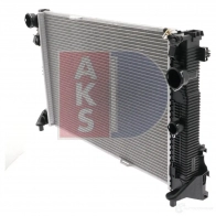 Радиатор охлаждения двигателя AKS DASIS 120100n 4044455462231 7ZA X4 868966 - Изображение 3