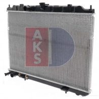 Радиатор охлаждения двигателя AKS DASIS 9 D73S 867227 070117n 4044455210818 - Изображение 2