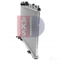 Радиатор охлаждения двигателя AKS DASIS 9 D73S 867227 070117n 4044455210818 - Изображение 4