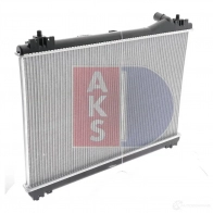 Радиатор охлаждения двигателя AKS DASIS 3JWE79 4 320044n 4044455458807 872819 - Изображение 7