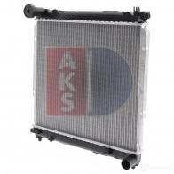 Радиатор охлаждения двигателя AKS DASIS 7 V0QR 872783 320003n 4044455198024 - Изображение 1
