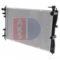 Радиатор охлаждения двигателя AKS DASIS 869920 140078n BORMW L1 4044455447290 - Изображение 2