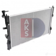 Радиатор охлаждения двигателя AKS DASIS 869920 140078n BORMW L1 4044455447290 - Изображение 7