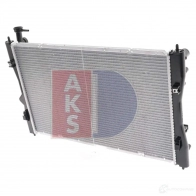 Радиатор охлаждения двигателя AKS DASIS 869920 140078n BORMW L1 4044455447290 - Изображение 10