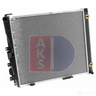 Радиатор охлаждения двигателя AKS DASIS 869051 121650n 4044455179672 VX6 GWTL - Изображение 16
