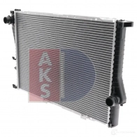 Радиатор охлаждения двигателя AKS DASIS PSU Q3 866578 4044455100690 051630n - Изображение 3