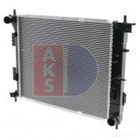 Радиатор охлаждения двигателя AKS DASIS 875013 D0VTK8 E 560089n 4044455554608 - Изображение 2