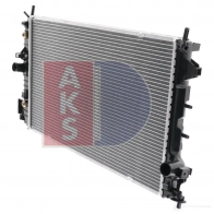 Радиатор охлаждения двигателя AKS DASIS WDK RMW 870156 150074n 4044455447412 - Изображение 3