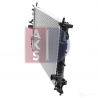 Радиатор охлаждения двигателя AKS DASIS WDK RMW 870156 150074n 4044455447412 - Изображение 4