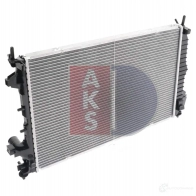 Радиатор охлаждения двигателя AKS DASIS WDK RMW 870156 150074n 4044455447412 - Изображение 7