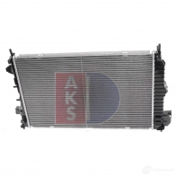 Радиатор охлаждения двигателя AKS DASIS WDK RMW 870156 150074n 4044455447412 - Изображение 9
