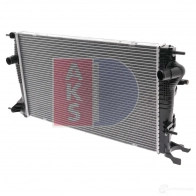 Радиатор охлаждения двигателя AKS DASIS 4044455462699 180077n VL45 OV 871066 - Изображение 2
