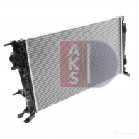 Радиатор охлаждения двигателя AKS DASIS 4044455462699 180077n VL45 OV 871066 - Изображение 7