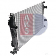 Радиатор охлаждения двигателя AKS DASIS 4044455462699 180077n VL45 OV 871066 - Изображение 14