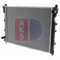 Радиатор охлаждения двигателя AKS DASIS 873167 8BOPN V 4044455206941 370044n