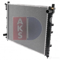 Радиатор охлаждения двигателя AKS DASIS 873167 8BOPN V 4044455206941 370044n - Изображение 3