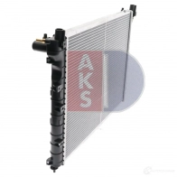 Радиатор охлаждения двигателя AKS DASIS 873167 8BOPN V 4044455206941 370044n - Изображение 6