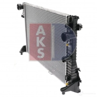 Радиатор охлаждения двигателя AKS DASIS 8JLY C3 120051n 4044455461425 868936 - Изображение 4