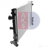 Радиатор охлаждения двигателя AKS DASIS 8JLY C3 120051n 4044455461425 868936 - Изображение 6