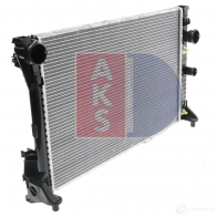 Радиатор охлаждения двигателя AKS DASIS 8JLY C3 120051n 4044455461425 868936 - Изображение 15