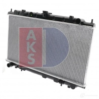 Радиатор охлаждения двигателя AKS DASIS 867196 XN SAEZU 4044455180920 070069n