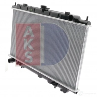 Радиатор охлаждения двигателя AKS DASIS 867196 XN SAEZU 4044455180920 070069n - Изображение 2