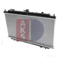 Радиатор охлаждения двигателя AKS DASIS 867196 XN SAEZU 4044455180920 070069n - Изображение 9