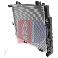 Радиатор охлаждения двигателя AKS DASIS 120054n 4044455199458 868938 2 HR9BWP - Изображение 3