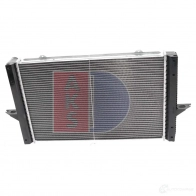 Радиатор охлаждения двигателя AKS DASIS 872079 R ZMRKC 220540n 4044455188292 - Изображение 9