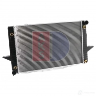 Радиатор охлаждения двигателя AKS DASIS 872079 R ZMRKC 220540n 4044455188292 - Изображение 16