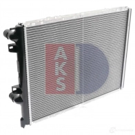 Радиатор охлаждения двигателя AKS DASIS 181780n FC HLO7 871200 4044455197164 - Изображение 7