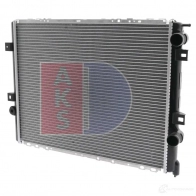Радиатор охлаждения двигателя AKS DASIS 181780n FC HLO7 871200 4044455197164 - Изображение 18