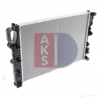 Радиатор охлаждения двигателя AKS DASIS 868919 120009n 4044455197317 DES2 720 - Изображение 7