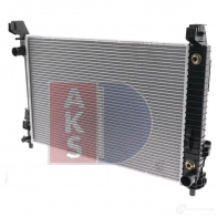 Радиатор охлаждения двигателя AKS DASIS I9 PI7 868947 120071n 4044455206224