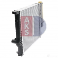 Радиатор охлаждения двигателя AKS DASIS 050980n 866541 1Z8 8OR4 4044455171614 - Изображение 6