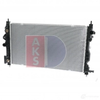 Радиатор охлаждения двигателя AKS DASIS 874707 X54E 1C 520137n 4044455554561