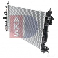 Радиатор охлаждения двигателя AKS DASIS 874707 X54E 1C 520137n 4044455554561 - Изображение 4