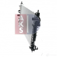 Радиатор охлаждения двигателя AKS DASIS 874707 X54E 1C 520137n 4044455554561 - Изображение 5