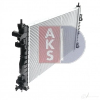 Радиатор охлаждения двигателя AKS DASIS 874707 X54E 1C 520137n 4044455554561 - Изображение 7