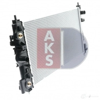 Радиатор охлаждения двигателя AKS DASIS 874707 X54E 1C 520137n 4044455554561 - Изображение 15