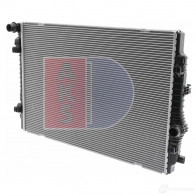 Радиатор охлаждения двигателя AKS DASIS 480020n 4044455683711 873849 M DRWCN - Изображение 2