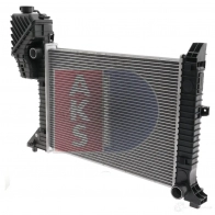 Радиатор охлаждения двигателя AKS DASIS 869567 K 8N61X5 132160n 4044455157311
