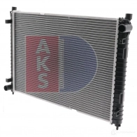 Радиатор охлаждения двигателя AKS DASIS 98QO 2L8 4044455203735 370036n 873159