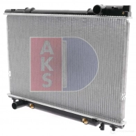 Радиатор охлаждения двигателя AKS DASIS 871920 4044455187639 213200n U5L5 EW8 - Изображение 2